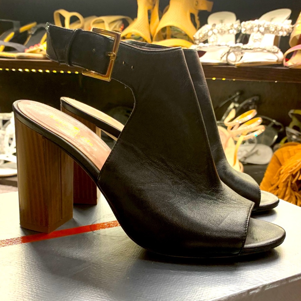 Kate Spade stack heel 3”